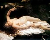 Woman with a Parrot - 古斯塔夫·库尔贝